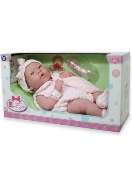Luxury Gerçekçi Yenidoğan Oyuncak Kız Bebek 38 cm ve Örme Battaniye 1 Adet modelleri
