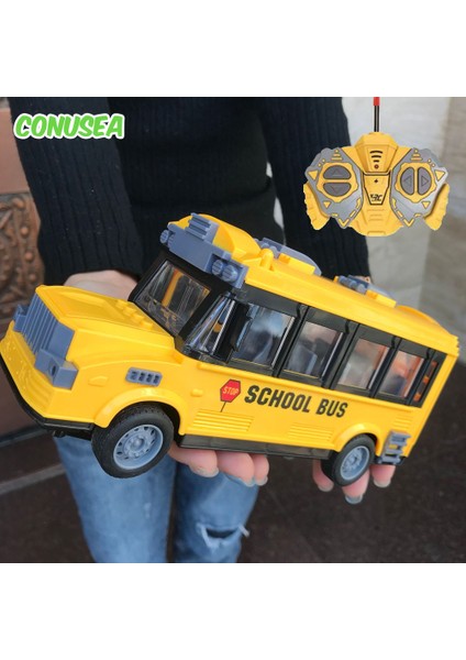 1/30 Rc Otobüs Uzaktan Kumanda Araba Okul Otobüsü Ambulans Sokmak Tur Otobüs Modeli Çift Katlı Otobüs Elektrikli Araba Erkek Oyuncak Doğum Günü Hediyeleri (Yurt Dışından)