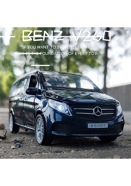 1:32 V260 Alaşım Mpv Araba Modeli Döküm Metal Oyuncak Araçlar Yüksek Simülasyon Koleksiyonu Ses ve Işık Çocuk Oyuncak Hediyeler Için (Yurt Dışından)