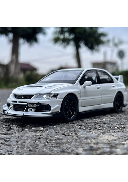 1:32 Mitsubishi Lancer Evolution Evo Ix9 Alaşım Spor Araba Modeli Döküm Metal Yarış Araçları Araba Modeli Ses Işığı Çocuk Oyuncak Hediye (Yurt Dışından)