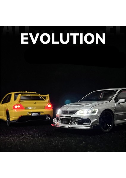 1:32 Mitsubishi Lancer Evolution Evo Ix9 Alaşım Spor Araba Modeli Döküm Metal Yarış Araçları Araba Modeli Ses Işığı Çocuk Oyuncak Hediye (Yurt Dışından)