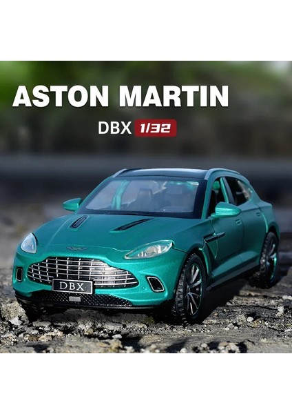 Pres Döküm Model Araç Of 1/32 Aston Martin Dbx Ses ve Işık Kolektif Minyatür Voiture ile Çocuk Boy Araba Oyuncak Hediye Doğum Günü (Yurt Dışından)
