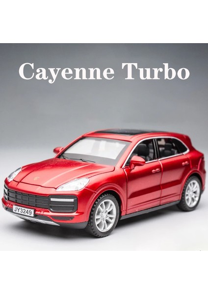 1:32 Porsche Cayenne Turbo Araba Alaşım Araba Modeli Simülasyon Araba Dekorasyon Koleksiyonu Hediye Oyuncak Döküm Modeli (Yurt Dışından)