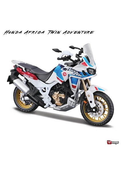 Bburago 1:18 Simülasyon Alaşım Motosiklet Honda Afrika Ikiz Macera Yetkili Model Oyuncak Araba Hediye Koleksiyonu (Yurt Dışından)