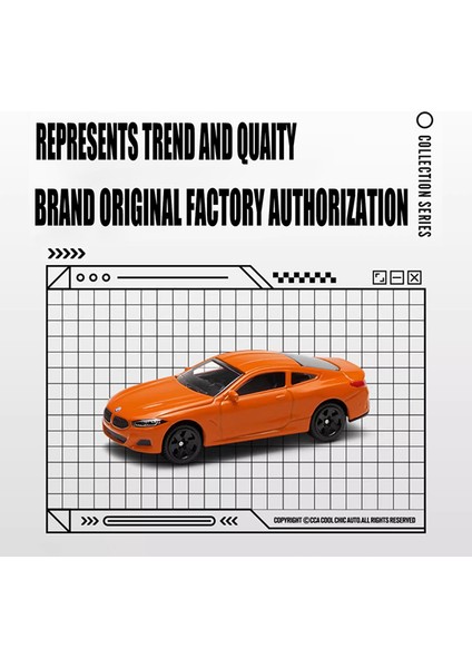 Cca 1:64 Bmw M4 Z4 M850I M4 Gt3 Zarif Asılı Model Klasik Araba Statik Araba Modeli Alaşım Döküm Araba Modeli Koleksiyonu Hediye (Yurt Dışından)