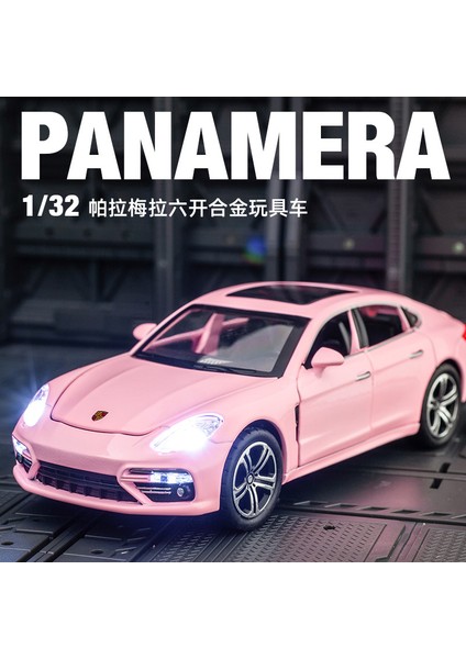 1:32 Porsche Panamera Alaşım Araba Modeli Diecast Ses ve Işık Araba Oyuncak Bilgisayar Masaüstü Dekoratif Süsler Koleksiyonu Hediye Kutusu (Yurt Dışından)