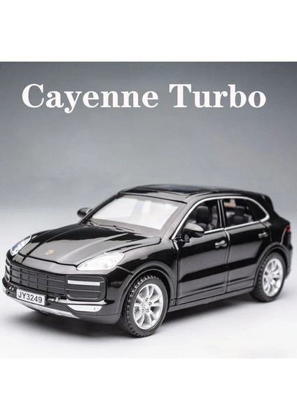 1:32 Porsche Cayenne Turbo Araba Alaşım Araba Modeli Simülasyon Araba Dekorasyon Koleksiyonu Hediye Oyuncak Döküm Modeli (Yurt Dışından)