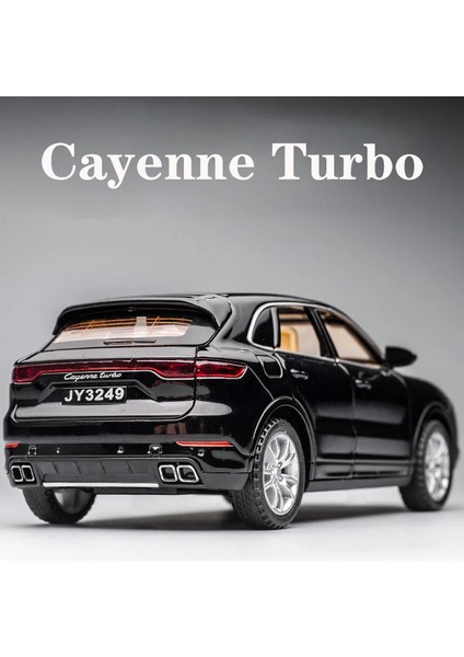 1:32 Porsche Cayenne Turbo Araba Alaşım Araba Modeli Simülasyon Araba Dekorasyon Koleksiyonu Hediye Oyuncak Döküm Modeli (Yurt Dışından)