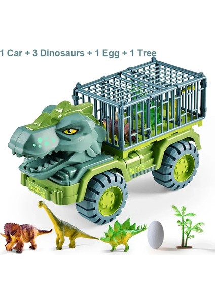 Erkek Oyuncak Arabalar Dinozor Kamyon Taşıma Taşıyıcı Araç Dino Hayvan Modeli Tyrannosaurus Rex Kamyon Oyunu Çocuk Doğum Günü Hediyeleri (Yurt Dışından)