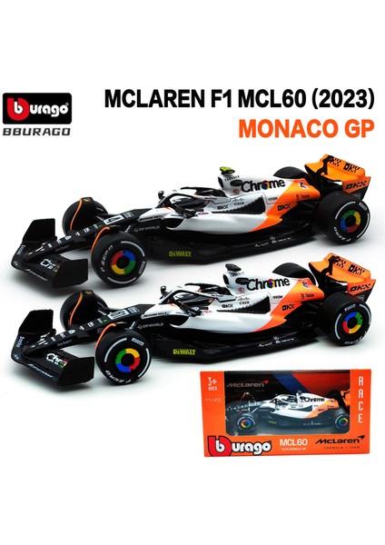 Bburago 1:43 2024 F1 Mercedes-Amg W15 # 44 Hamilton Mclaren MCL38 MCL60 Monako Gp # 4'lü Norris # 81'li Piastri Formula Araba Modeli Hediyeleri (Yurt Dışından) fiyatları