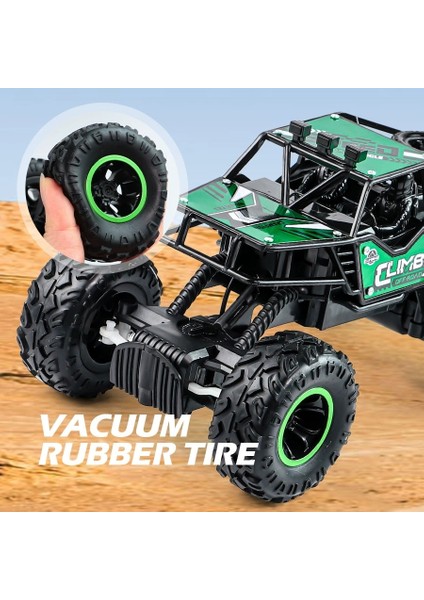 Uzun Mesafe Aydınlatma ile 2.4g Uzaktan Kumandalı Alaşım Off-Road Araç Tırmanma Canavar Çocuk Yarış Oyuncak Araba Çocuklar Hediye (Yurt Dışından) modelleri