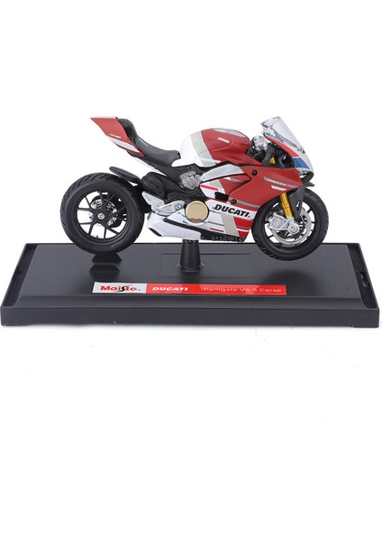 Maisto Ducati Ducati V4 S Corse 1:18 Ölçekli Alaşım Motosiklet Diecast Model Tahsil Sınıf Hediye Oyuncak (Yurt Dışından) fırsatları