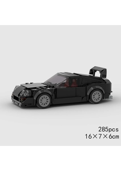 Moc Hız Şampiyonlar Süper Yarış Arabası F1 Büyük Araç Yarış Modeli Yapı Taşları Tuğla Spor Kamyonet Şehir Tekniği Oyuncak (Yurt Dışından)