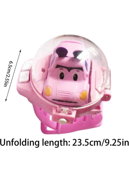 2.4g Çocuk Mini Izle Uzaktan Kumanda Araba Oyuncak Yenilik Rc Araba Oyuncak Karikatür Taşınabilir USB Şarj Izle Araba Çocuk Doğum Günü Hediyesi (Yurt Dışından)