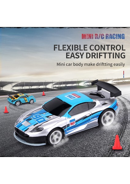 1:58 Mini Rc Araba Kola Can Drift Yarışı Mini Yüksek Hızlı Uzaktan Kumanda Araba Çift Kontrol Araç Model Oyuncaklar Çocuk Için Noel Hediyesi (Yurt Dışından)
