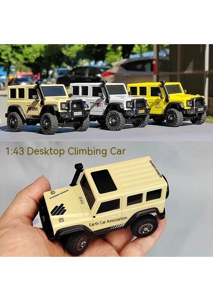 Rc Araba 1:43 Ldarc X43 Simülasyon Rtr Paletli Fulltime 4WD Masaüstü Kapalı Roader Uzaktan Kumanda Mini Tırmanma Araç Oyuncak ve Parçaları (Yurt Dışından)