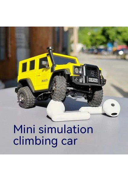Rc Araba 1:43 Ldarc X43 Simülasyon Rtr Paletli Fulltime 4WD Masaüstü Kapalı Roader Uzaktan Kumanda Mini Tırmanma Araç Oyuncak ve Parçaları (Yurt Dışından)