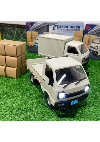 1:10/1:16 Wpl D12 Rc Ürün Araba Simülasyon Drift Tırmanma Kamyonu LED Işık Çekme Kargo Uzaktan Kumandalı Oyuncak Araba Çocuklar Için Hediye (Yurt Dışından)