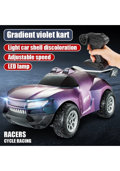 Boys Için Kameralı Rc Araba 2.4g Yüksek Hızlı Uzaktan Kumanda Araba Elektrikli Araba Radyo Kontrol Sürüklenen Araç Elektrikli Yarış Arabaları (Yurt Dışından)