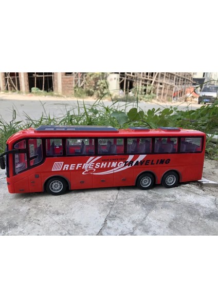 1/30 Rc Otobüs Elektrik Uzaktan Kumanda Polis Arabası Işıkları ile Tur Otobüs Okul Şehir Modeli Radyo Kontrollü Çocuk Oyuncakları Yılbaşı Hediyeleri (Yurt Dışından)