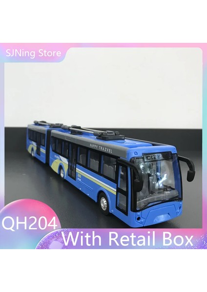 1:48 4ch Mavi Rc Otobüs Işık Ses Elektrikli Okul Turist Gezi Araçlar Tek Çift Araba Simulagtion Oyuncaklar Hediyeler (Yurt Dışından)