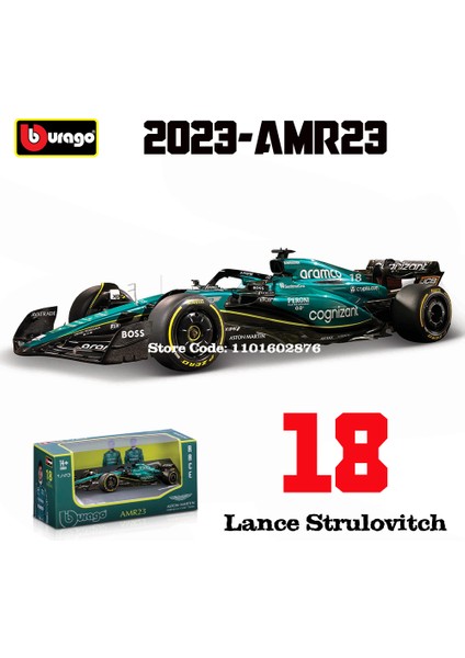 Bburago 1:43 F1 2024 Ferrari SF24 # 16'lı Lesler # 55. Sainz Jr. Alaşım Araba Döküm Model Oyuncak Koleksiyonu Ilk Sipariş (Yurt Dışından)