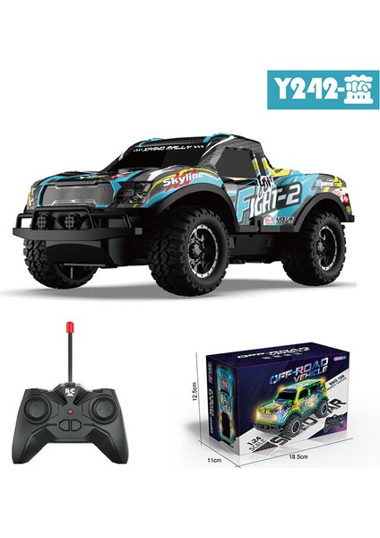 1:24 Off-Road Uzaktan Kumandalı Araç Işıkları ile Kablosuz Uzaktan Kumanda Pil Olmadan Çocuk Oyuncak Araba Yeni Yıl Hediyeleri (Yurt Dışından) modelleri