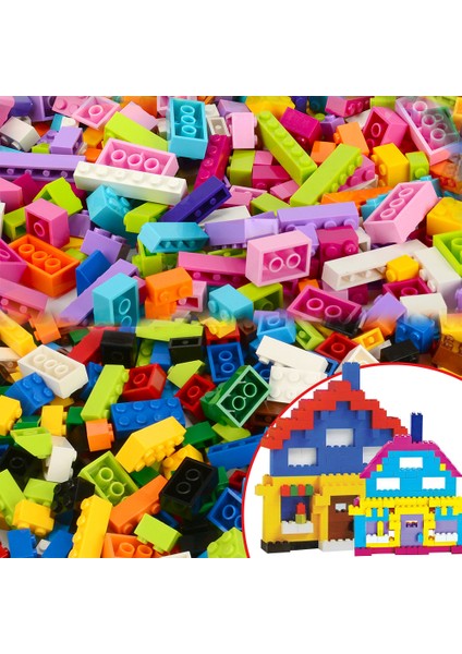 250/500/700 1000 Adet Adet Yedek Parçalar Dıy Klasik Tuğla Blokları Yapı Noel Hediyesi Yaratıcı Moc Setleri Şehir Brinquedos (Yurt Dışından)