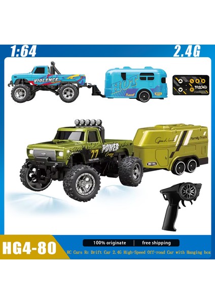 Metal Rc Arabalar 1:64 Rc Drift Araba Uzaktan Kumanda Araba Mini Yüksek Hızlı Off-Road Tırmanma Çocuk Oyuncakları Çocuklar Hediyeler Özelleştirilmiş (Yurt Dışından) fırsatları