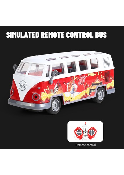 1/30 Rc Otobüs Uzaktan Kumanda Araba Okul Otobüsü Ambulans Sokmak Tur Otobüs Modeli Çift Katlı Otobüs Elektrikli Araba Erkek Oyuncak Doğum Günü Hediyeleri (Yurt Dışından)