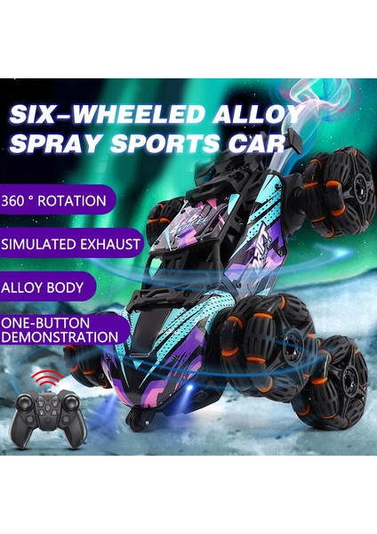 Altı Tekerlekli Rc Araba Oyuncak Sprey Büküm Dublör Drift Araba Uzaktan Kumandalı Arabalar Rc Oyuncaklar Çocuk Yetişkinler Için Uzaktan Kumandalı Araba (Yurt Dışından) fırsatları
