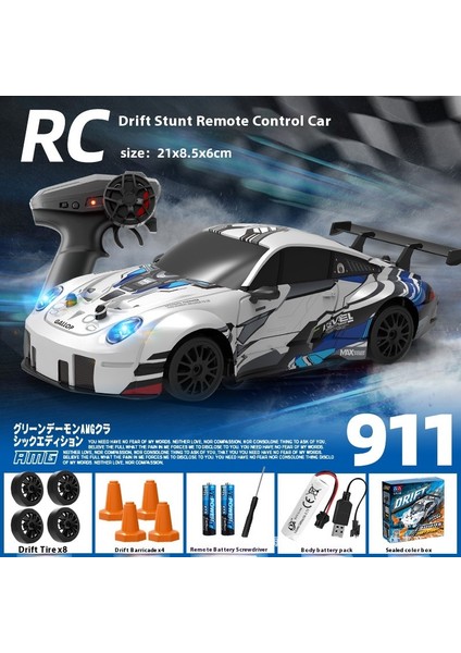 911 AE81 Uzaktan Kumanda Araba Dört Tekerlekten Çekişli Drift Araba 2.4g Uzaktan Kumanda LED Işık ile Ayarlanabilir Hız Uzaktan Kumanda Araba (Yurt Dışından) fiyatları