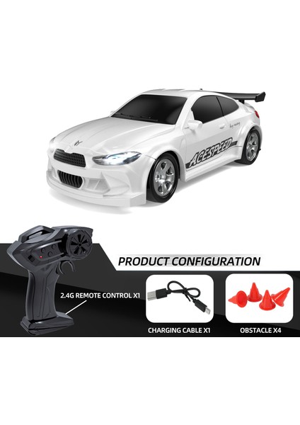 Bağlantı Rc FQD10 1/20 Challenger Uzaktan Kumanda Araba Tamamen Oransal 4WD Jiroskop Drift Araba Yarışı Simülasyon Modeli Oyuncak Hediye (Yurt Dışından)