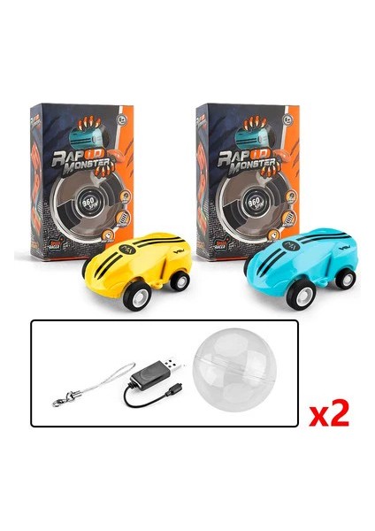 Çocuk Dekompresyon Konfor Oyuncak Hediye Mini Yüksek Hızlı Lazer Araba Cep Mini Oyuncak Araba 360-DEGREE Dönen Işık Dublör Araba (Yurt Dışından)