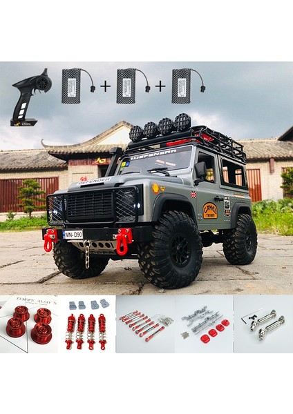 1:12 Rc Ölçekli 2.4g 4WD MN99S Modeli Rtr Sürümü Wpl Rc Araba ve MN99S Araba Refitparts D90 Defender Pickup Uzaktan Kumandalı Kamyon Hediye (Yurt Dışından)