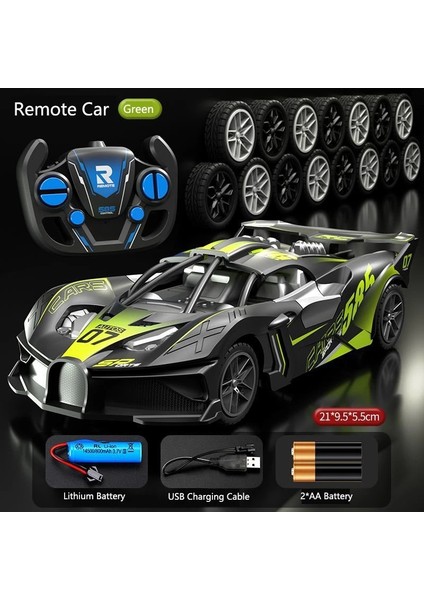 2.4g Rc Araba Oyuncak Sürüklenme Yarış Uzaktan Kumanda Araba Yüksek Hız Off Road Rc Araba Rc Yarış Arabası Oyuncak Çocuklar Için Hediyeler (Yurt Dışından)