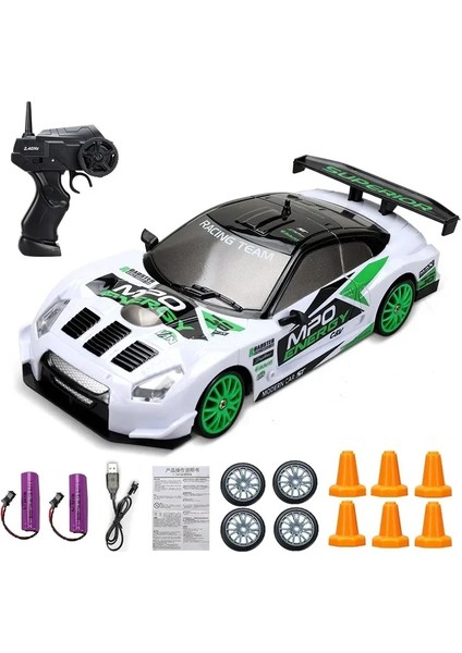 2.4g Yüksek Hızlı Drift Rc Araba 4WD Oyuncak Uzaktan Kumanda AE86 Modeli Gtr Araç Araba Rc Yarış Arabaları Oyuncak Çocuklar Için Noel Hediyeleri (Yurt Dışından)