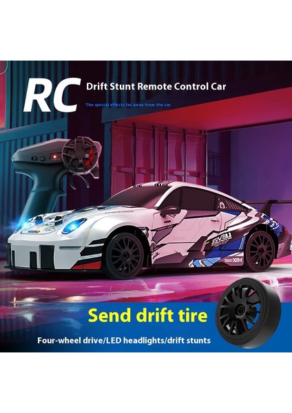 1/24 2.4g 4WD Uzaktan Kumandalı Araç Mini Yüksek Hızlı Yarış Rc Araba Yüksek Hızlı Drift Dublör Oyuncaklar Boys Çocuklar Için Noel Hediyeleri (Yurt Dışından)