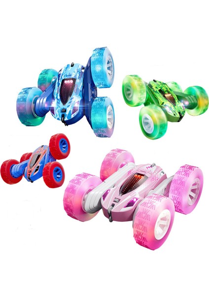 2.4g Rc Dublör Araba Çift Taraflı Çevirme Uzaktan Kumanda Araba 360 ° Rotasyon Off Road Rc Drift Çocuk Oyuncakları Arabalar Kızlar Için Hediye (Yurt Dışından) fiyatları