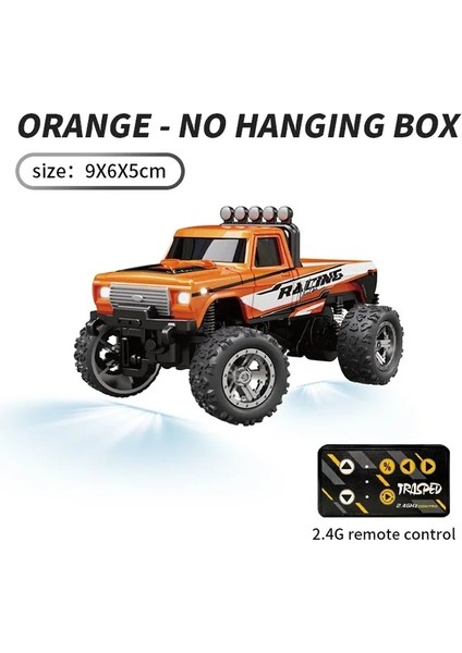 Metal Rc Araba 1:64 Uzaktan Kumanda Drift Araba Mini Yüksek Hızlı Off-Road Tırmanma Yarış Arabaları Çocuk Oyuncakları Çocuklar Için Özelleştirilmiş (Yurt Dışından)