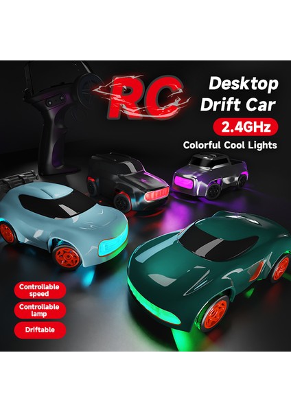 Jjrc Q197 1/64 2.4g Drift Rc Araba 4WD Uzaktan Kumanda Araba Dört Tekerlekten Çekiş Radyo Kontrollü Mini Gtr Yarış Modeli Çocuk Oyuncak Hediye (Yurt Dışından)