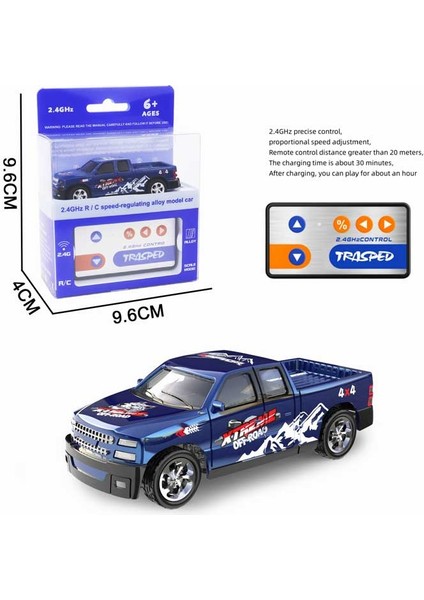 Bgtoy Rc Araba 1:64 Mini 2.4g Uzaktan Kumanda Araba Üçüncü Vites Hızı Alaşım Kabuk LED Işık ile Erkek Kız Oyuncaklar Çocuklar Için Noel Hediyesi (Yurt Dışından)