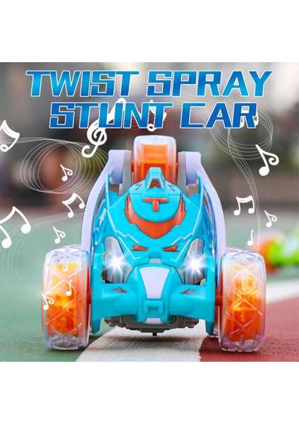 KF22 Rc Araba 2.4g Radyo Uzaktan Kumanda Arabalar 360 ° Rotasyon Sprey Işıkları Müzik Yüksek Hızlı Sürüklenme Dublör Araba Çocuk Oyuncakları Hediyeler (Yurt Dışından) modelleri
