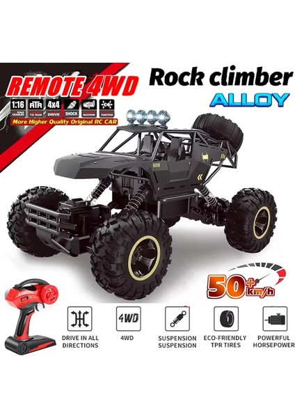 1/12 Rc Araba 4x4 Rc Offroad Kamyon Taşınabilir Rc Arabalar Hızlı Fırçasız 20 Km/saat Yetişkinler Için Yüksek Hızlı Uzaktan Kumanda Canavar Kamyon Oyuncak (Yurt Dışından)
