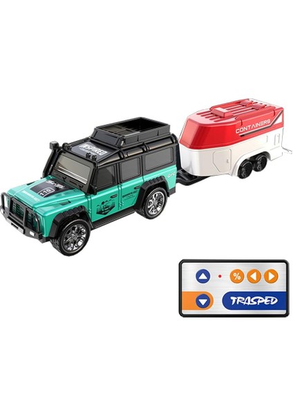 1/64 Mini Rc Araba 2.4g 4x4 Yarış Kamyonu Uzaktan Kumanda Sürüklenen Alaşım Kamyon Araba Işık ile Off-Road Araç Çocuk Boys Oyuncaklar Hediye (Yurt Dışından)