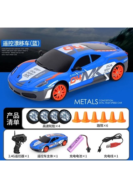2.4g Drift Rc Araba 4WD Rc Drift Araba Oyuncak Uzaktan Kumanda Gtr Modeli AE86 Araç Arabalar Rc Araba Yarışı Oyuncak Çocuklar Için Noel Hediyeleri (Yurt Dışından)