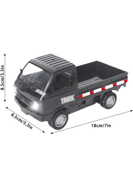 Rc Kamyonlar Çocuklar Için 1:16 Rc Araba Elektrikli Pikap Oyuncaklar LED Simülasyon Işıkları ile Gerçekçi Inşaat Araçları Drift Auto (Yurt Dışından)