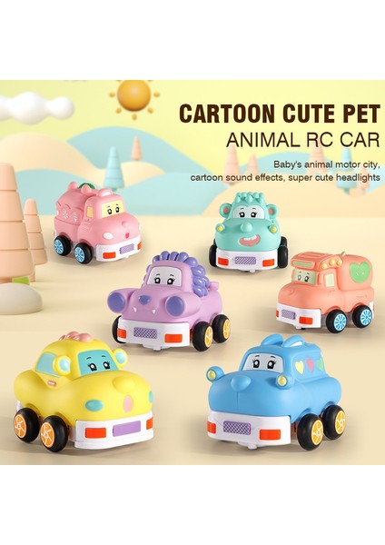 Mini Rc Araba Yumuşak Vinil Arabalar Yürümeye Başlayan Kawaii Karikatür Uzaktan Kumanda Araç Müzikli Işık Kabuk ile Cahngeable Çocuklar Için Hediye (Yurt Dışından) fırsatları