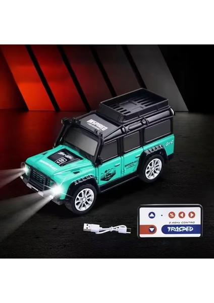 Trasped 1:64 Alaşım Mini Rc Araba 5 Klı Elektrikli Masaüstü Uzaktan Kumanda Arabalar Simülasyon Römork ile Premium Küçük Oyuncaklar (Yurt Dışından) fırsatları