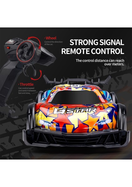 Jjrc Q170 Rc Yarış Arabası Uzaktan Kumanda Yüksek Hızlı Spor Araba 4WD Elektrikli Sürüklenme Araba Işık Oyuncaklar ile Erkek Çocuklar Için Hediye (Yurt Dışından)